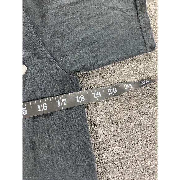 VINTAGE Champion Shirt Black Short Sleeve Crew Tee Streetwear Adult Mens Medium - Picture 4 of 15